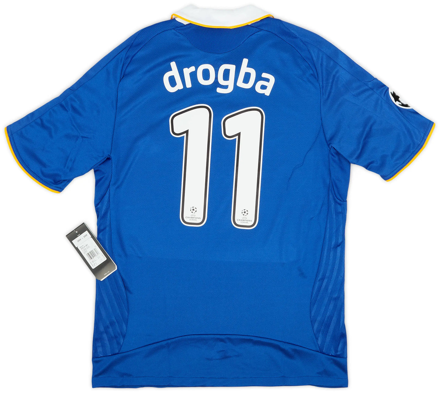Men's Chelsea FC 2008/09 (Home) w/ Champions League badge Retro Jersey