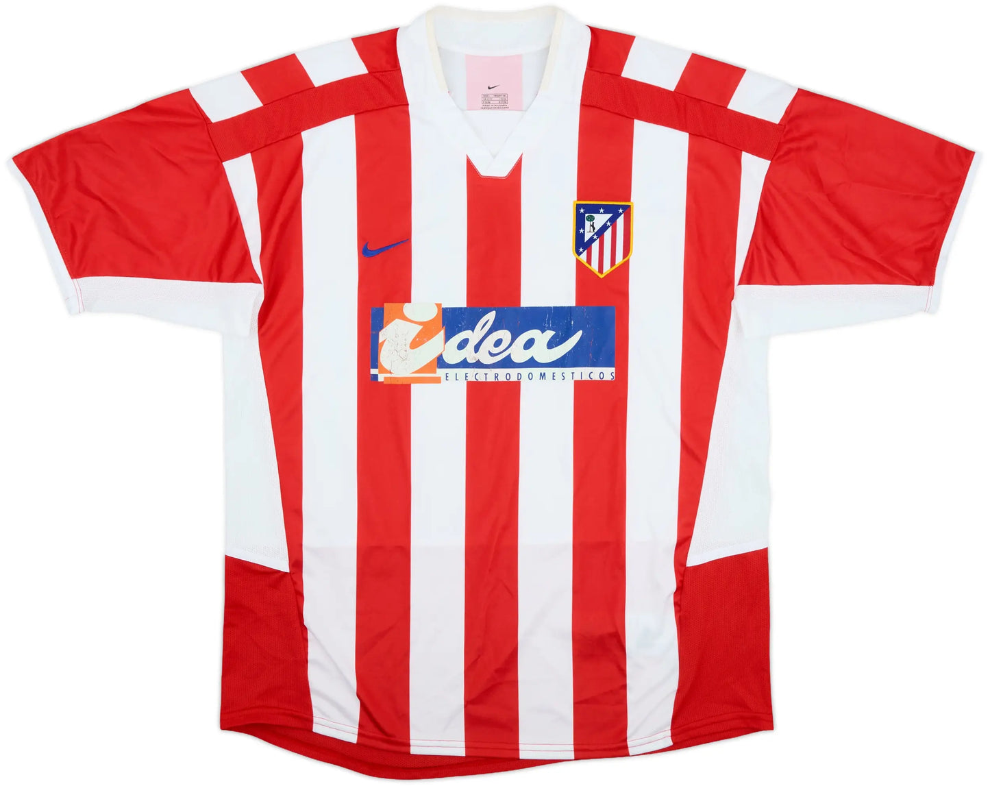 Men's Atletico Madrid 2002/03 (Home) Retro Jersey