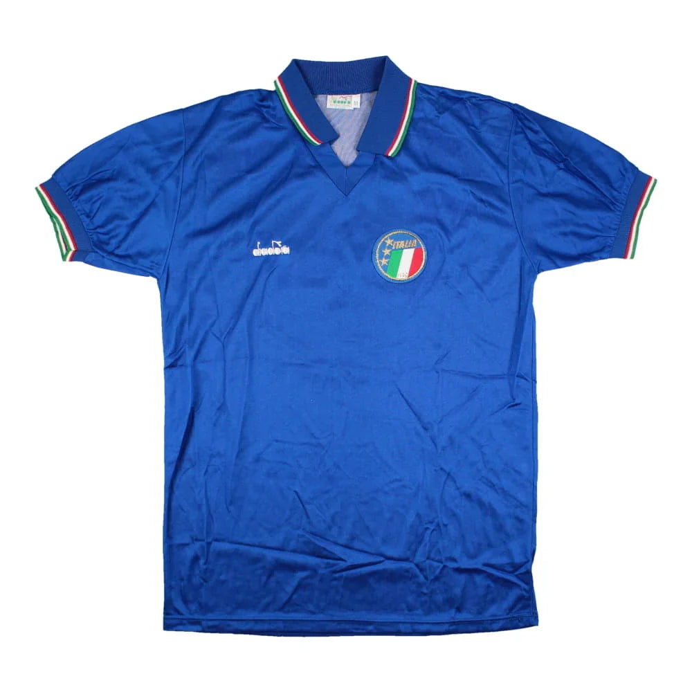 Men's Italy 1990 (Home) Retro Jersey
