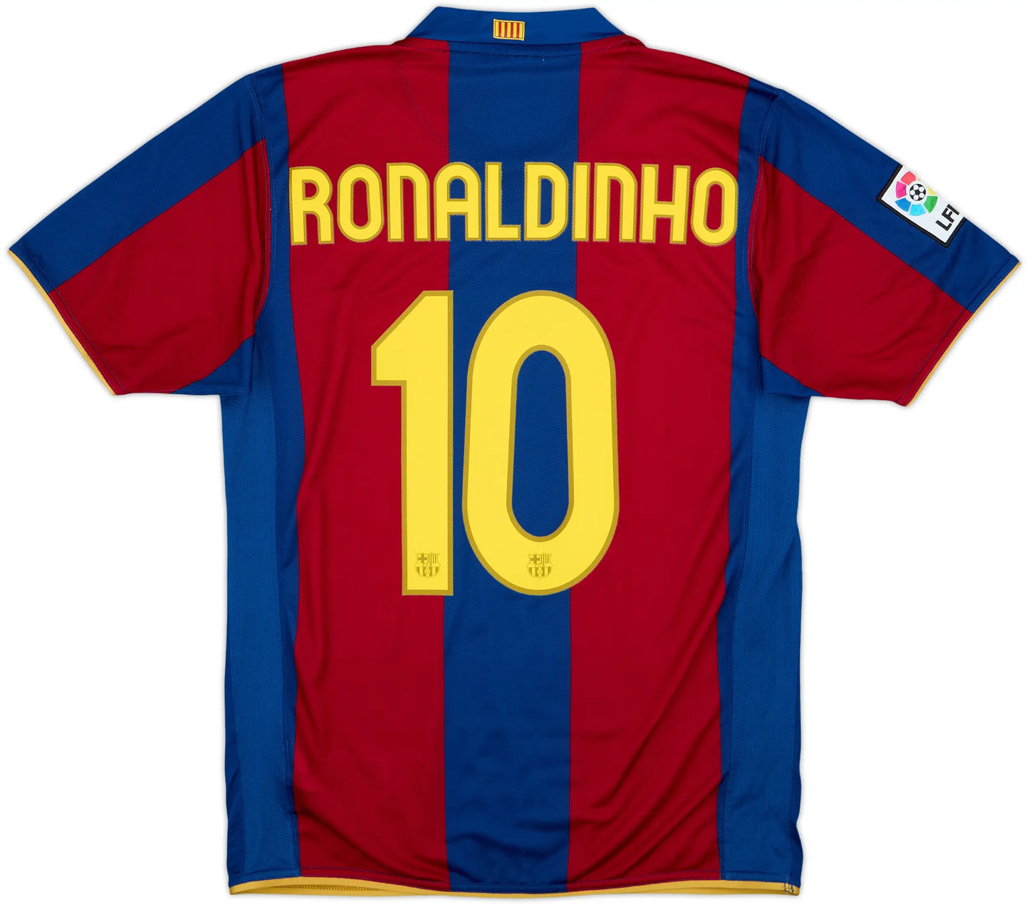 Men's FC Barcelona 2007/08 (Home) Retro Jersey