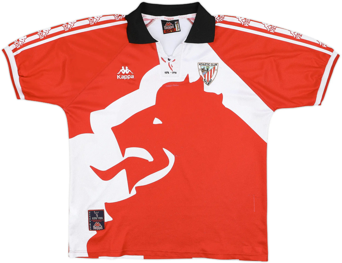 Men's Athletic Bilbao 1997/98 (Centenary) Retro Jersey