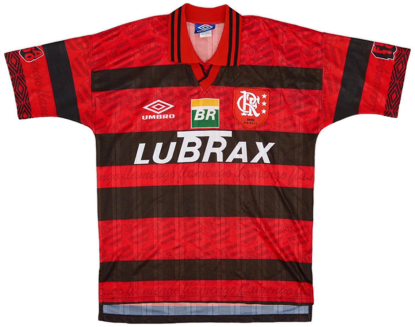 Men's Flamengo 1995/96 (Home Centenary) Retro Jersey