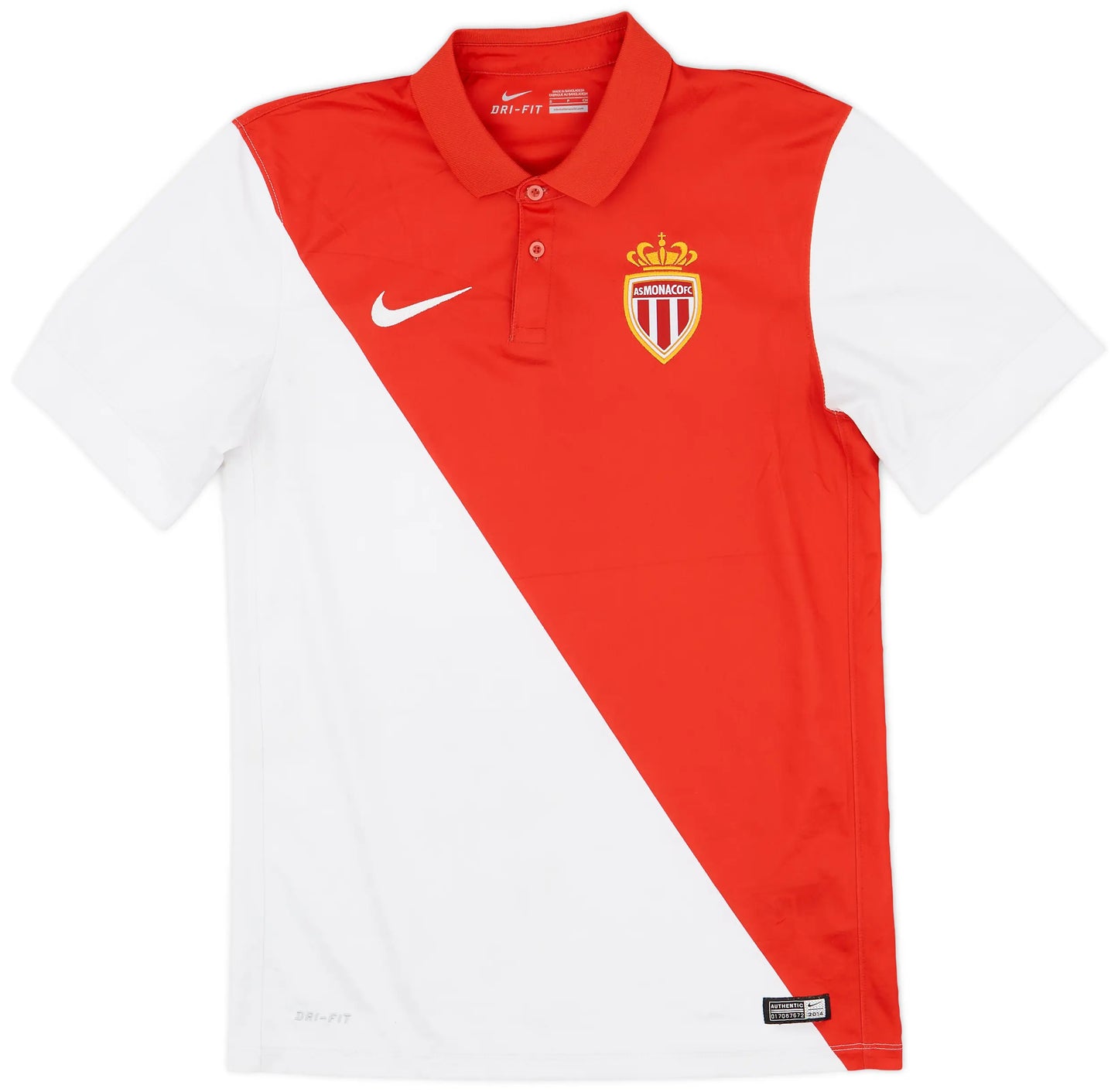 Men's AS Monaco 2014/15 (Home) Retro Jersey