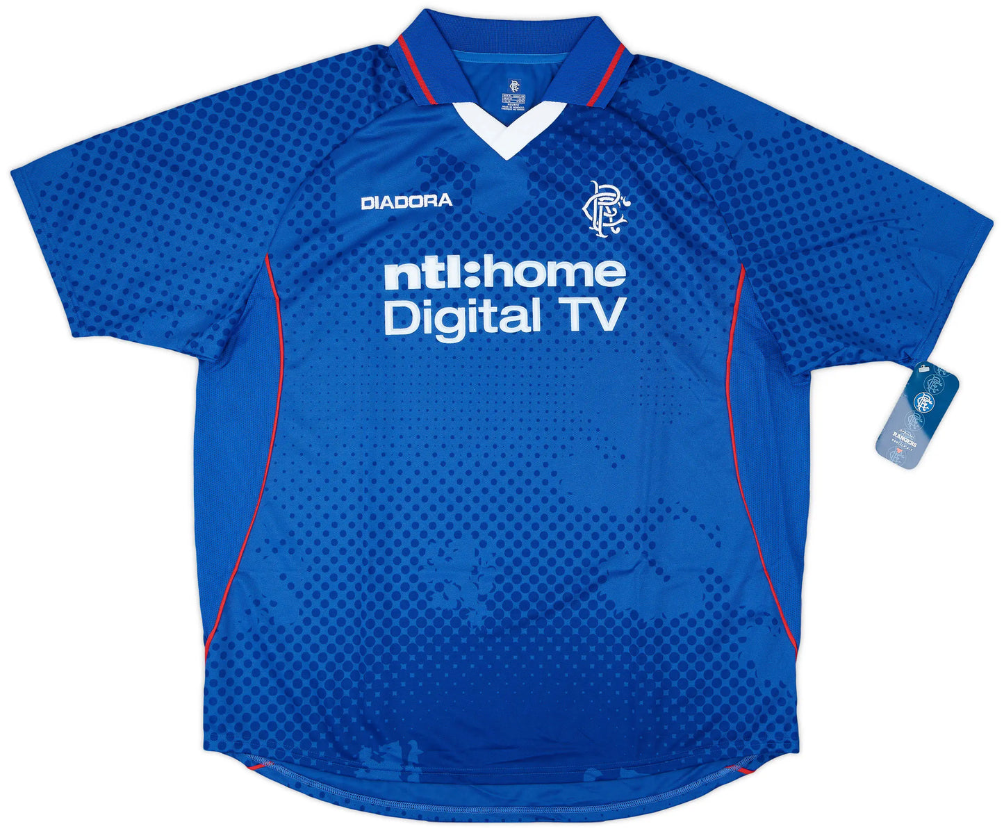 Men's Rangers FC 2002/03 (Home) Retro Jersey