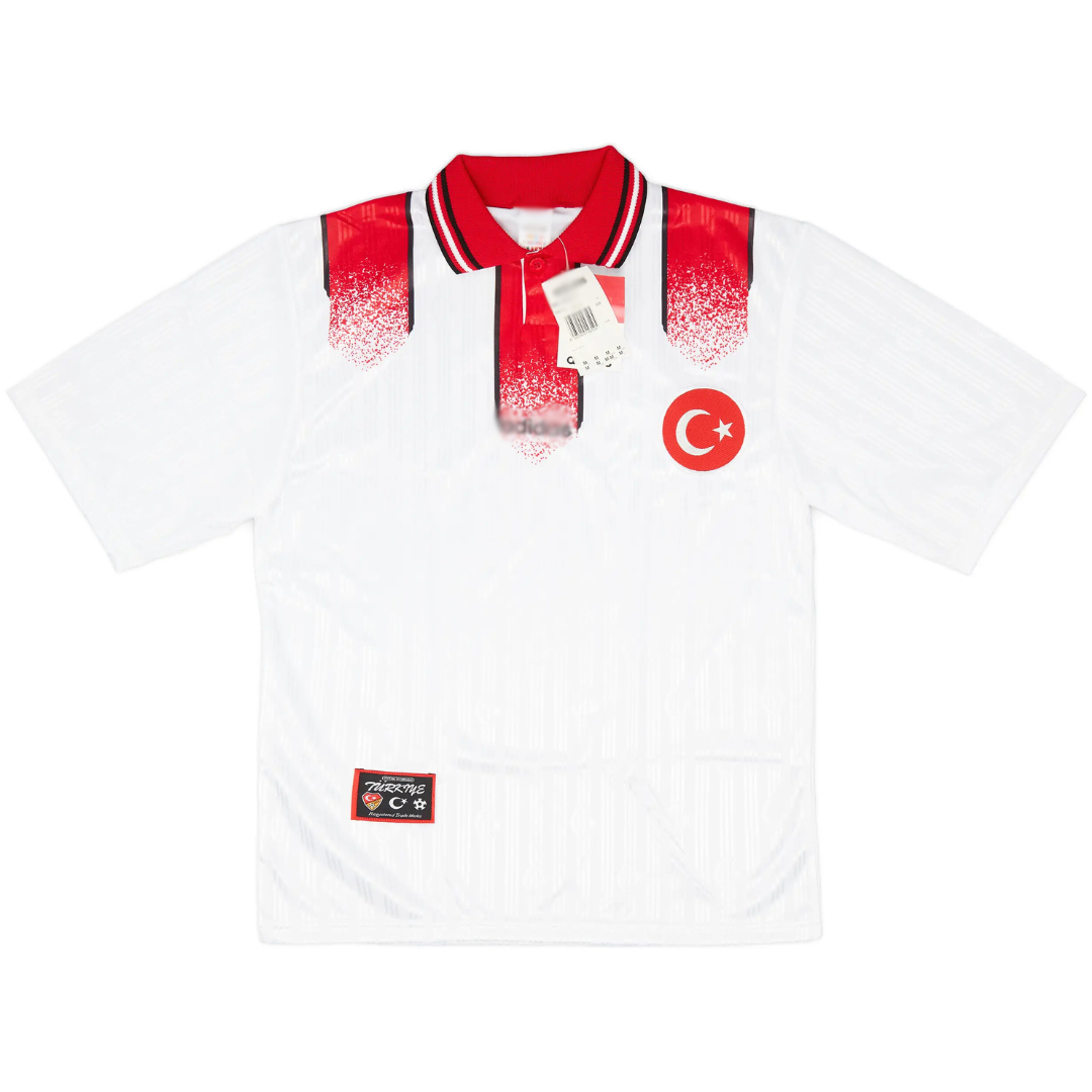 Men's Turkey 1996 (Away) Retro Jersey