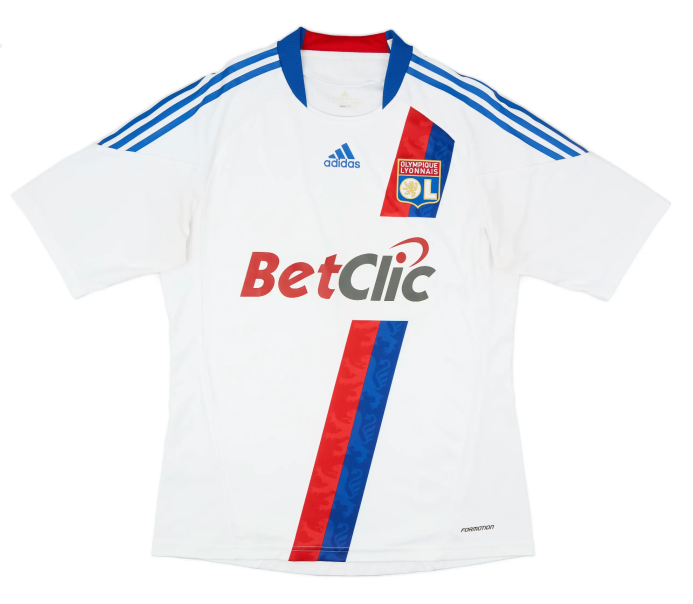 Men's Ol. Lyon 2010/11 (Home) Retro Jersey