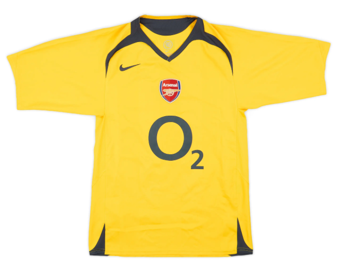 Men's Arsenal 2005/06 (Away) Retro Jersey