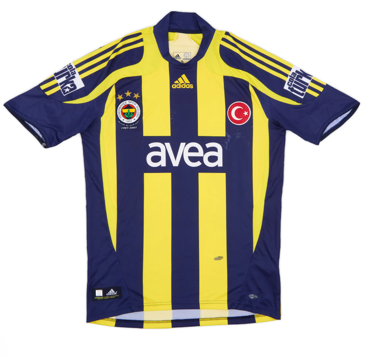 Men's Fenerbahce 2007/08 (Home) Retro Jersey