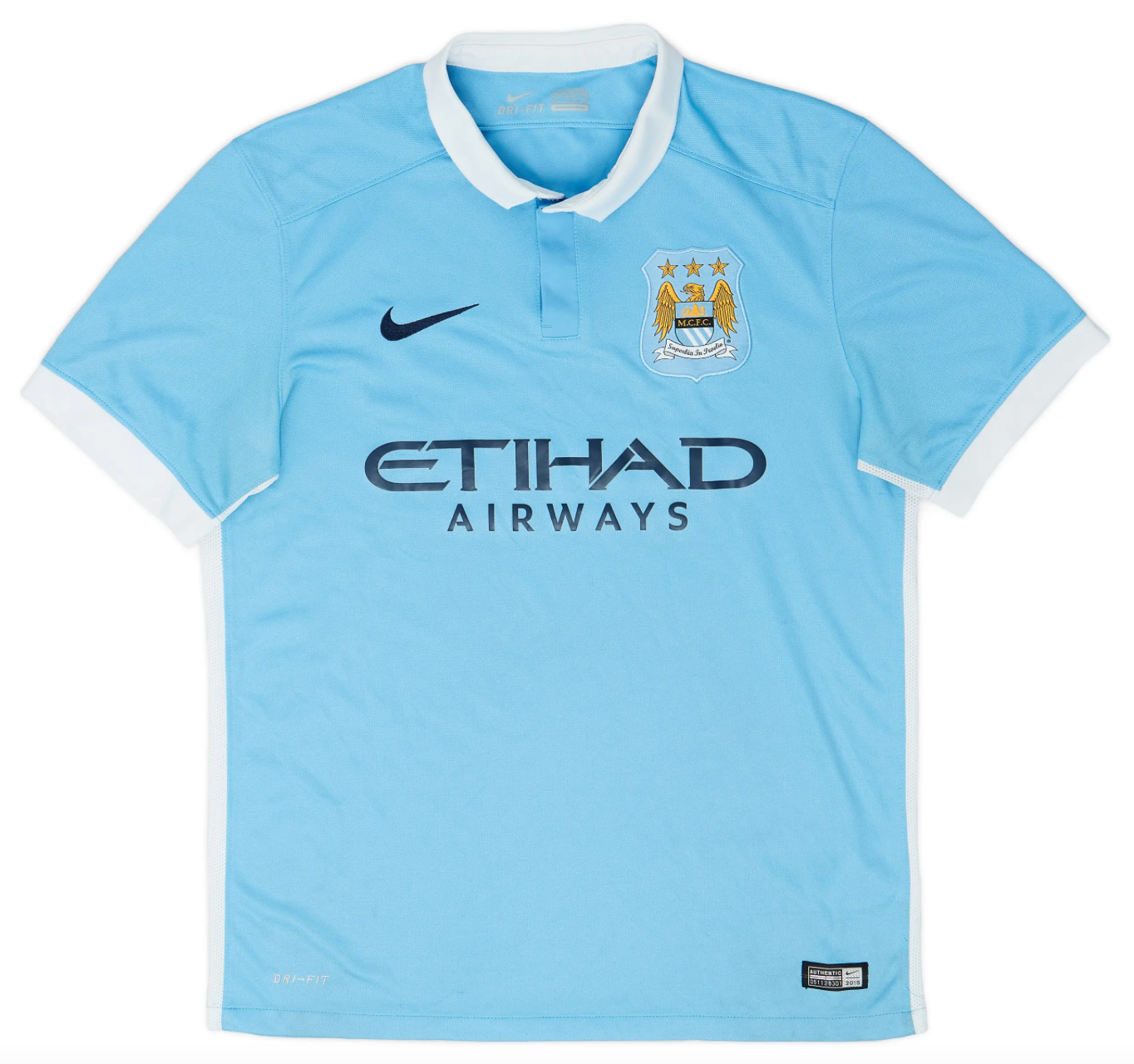 Men's Manchester City 2015/16 (Home) Retro Jersey