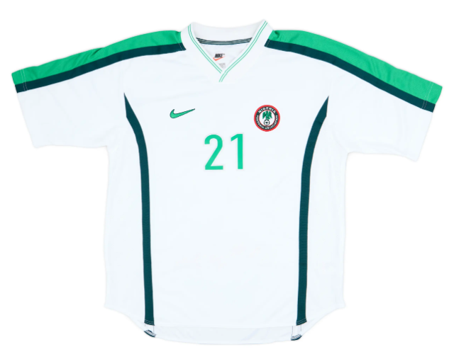 Men's Nigeria 1998 (Away) Retro Jersey