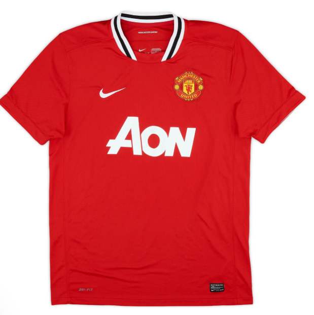 Men's Manchester United 2011/12 (Home) Retro Jersey