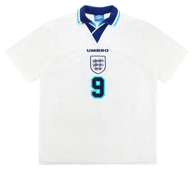 Men's England 1996/97 (Home) Retro Jersey