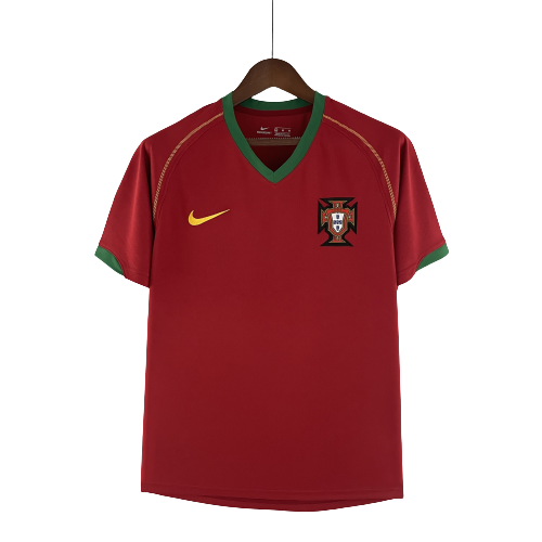 Men's Portugal 2006 (Home) Retro Jersey
