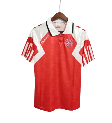 Men's Denmark 1992 (Home) Retro Jersey