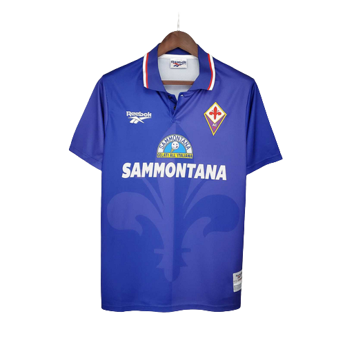 Men's Fiorentina 1995/96 (Home) Retro Jersey