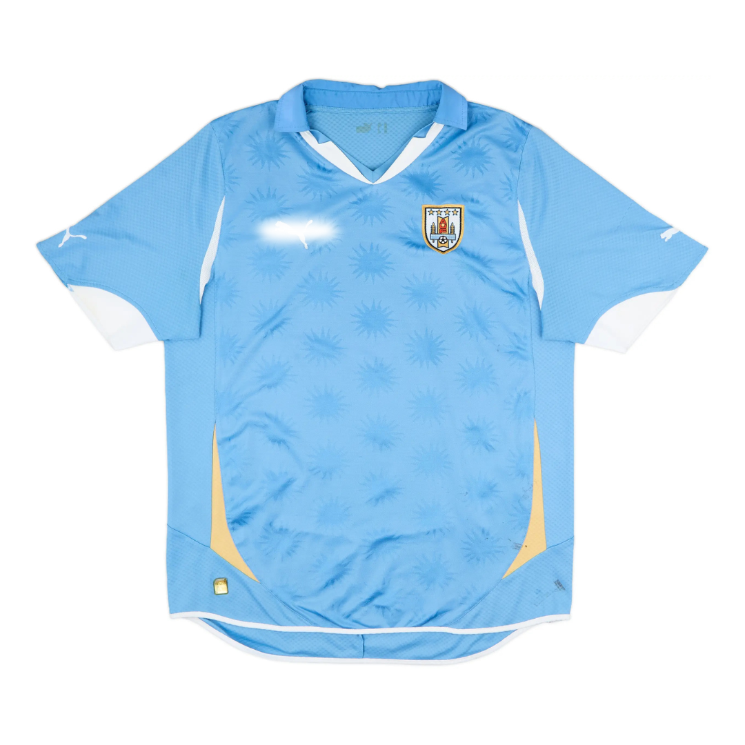 Men's Uruguay 2010 (Home) Retro Jersey
