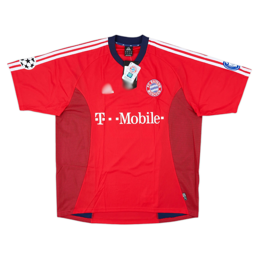 Men's Bayern Munich 2002/03 (UCL Third) w/ UCL badge Retro Jersey