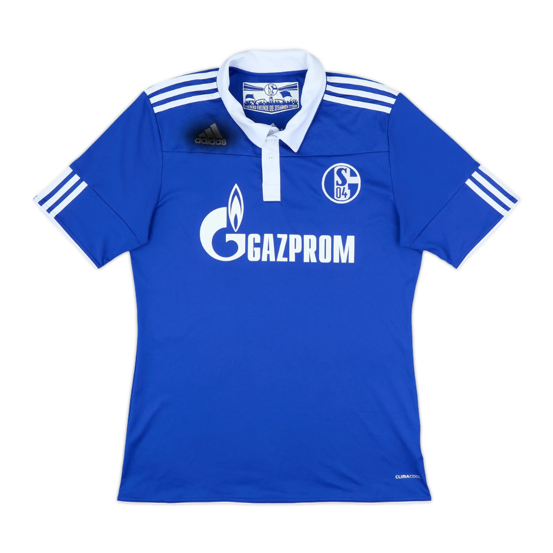 Men's Schalke 04 2010/12 (Home) Retro Jersey