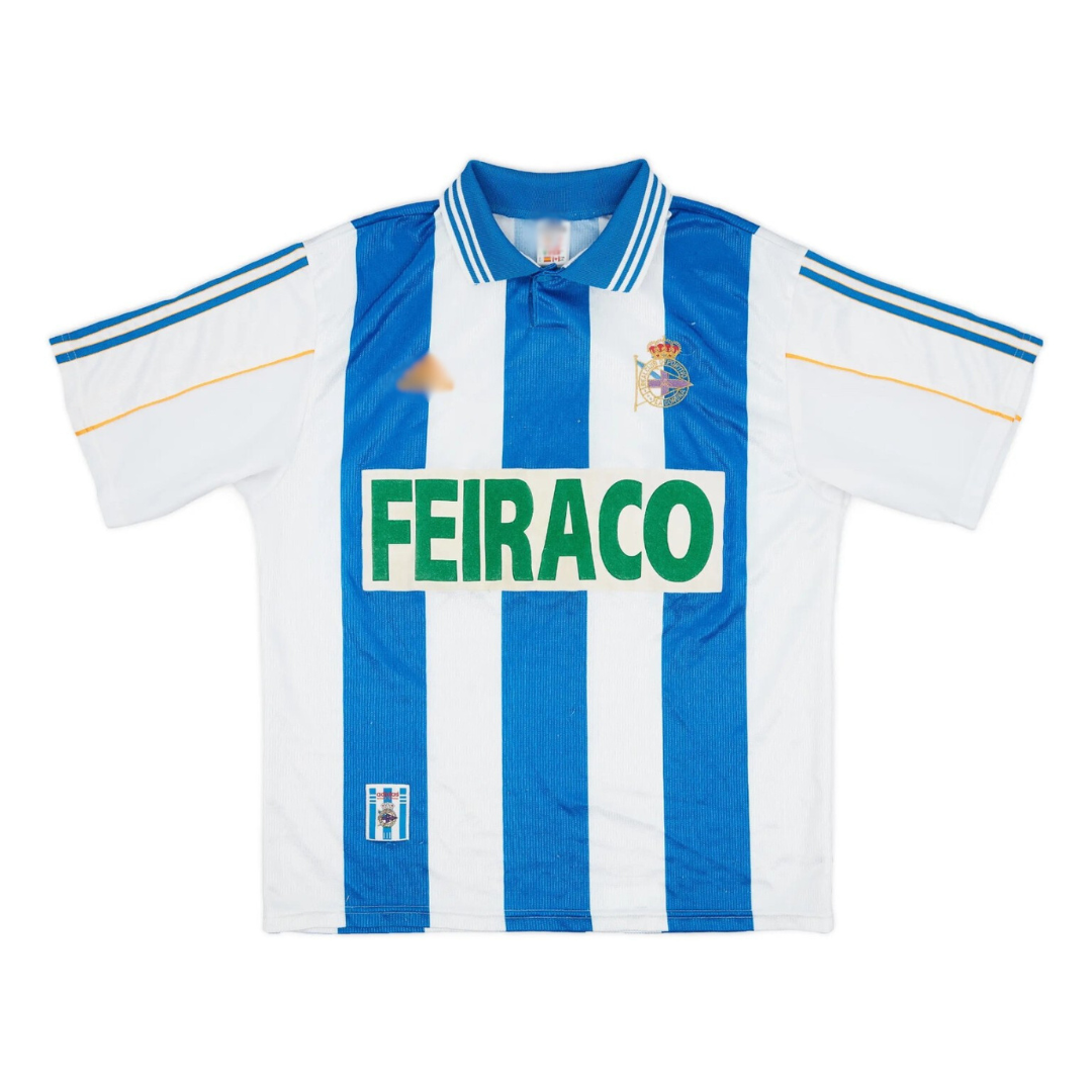 Men's Deportivo de La Coruña 1999/00 (Home) Retro Jersey