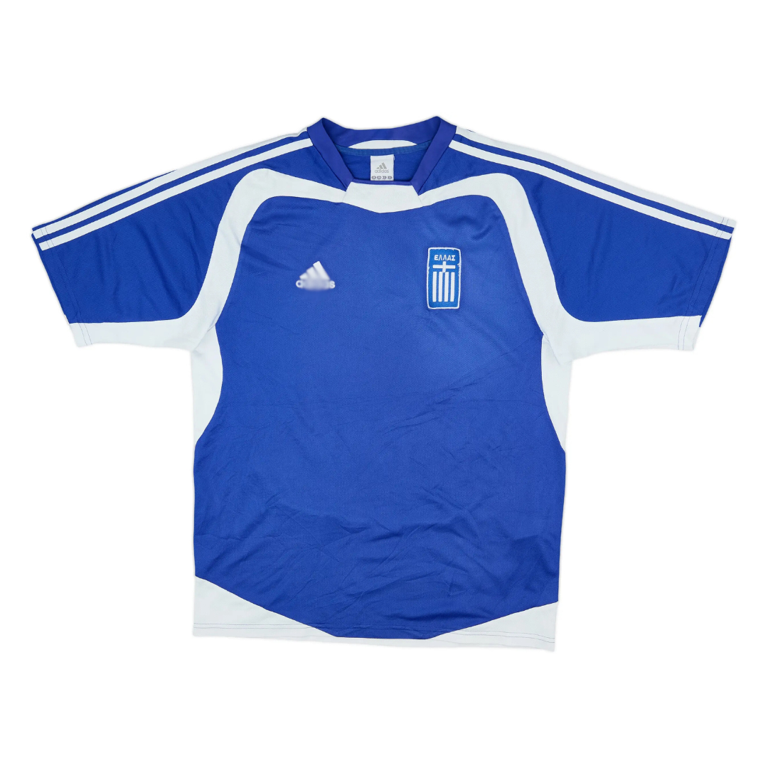 Men's Greece 2004 (Home) Retro Jersey