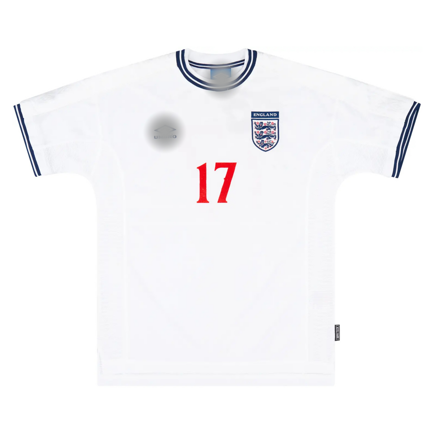 Men's England 2000 (Home) Retro Jersey