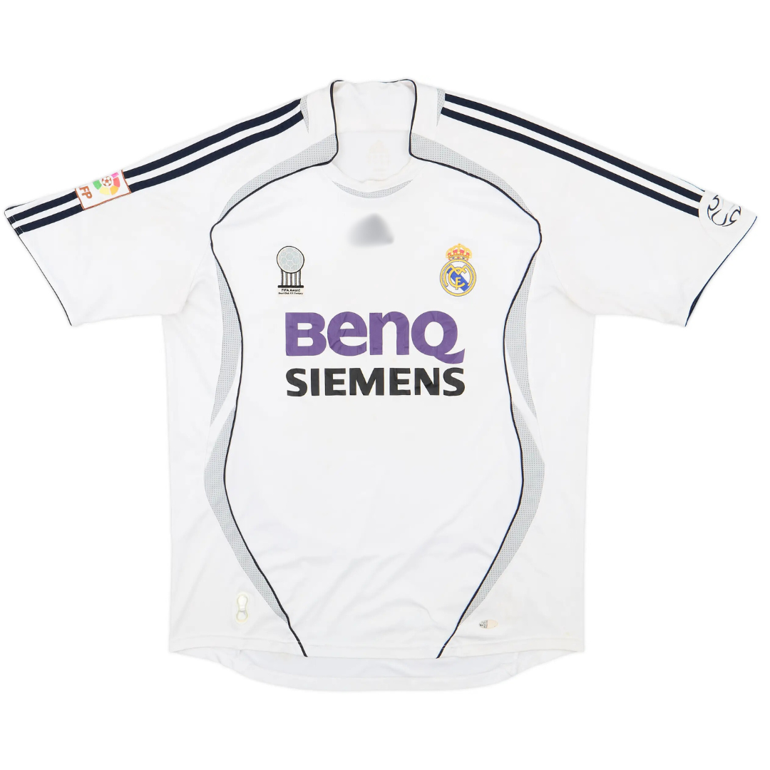 Men's Real Madrid 2006/07 (Home) Retro Jersey