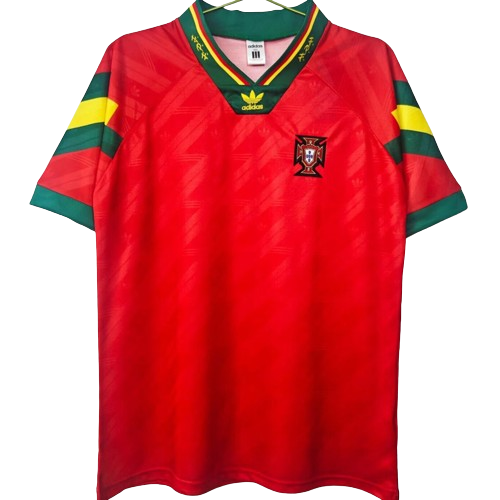 Men's Portugal 1992 (Home) Retro Jersey