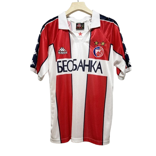Men's Red Star Belgrade 1995/96 (Home) Retro Jersey