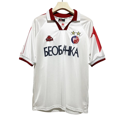 Men's Red Star Belgrade 1995/96 (Away) Retro Jersey