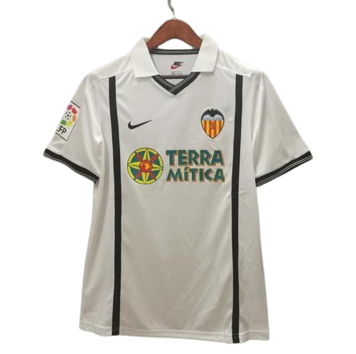 Men's Valencia CF 2000/01 (Home) Retro Jersey