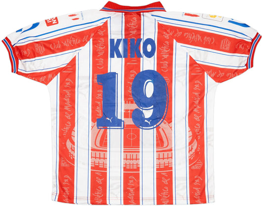 Men's Atletico Madrid 1996/97 (Home) Retro Jersey