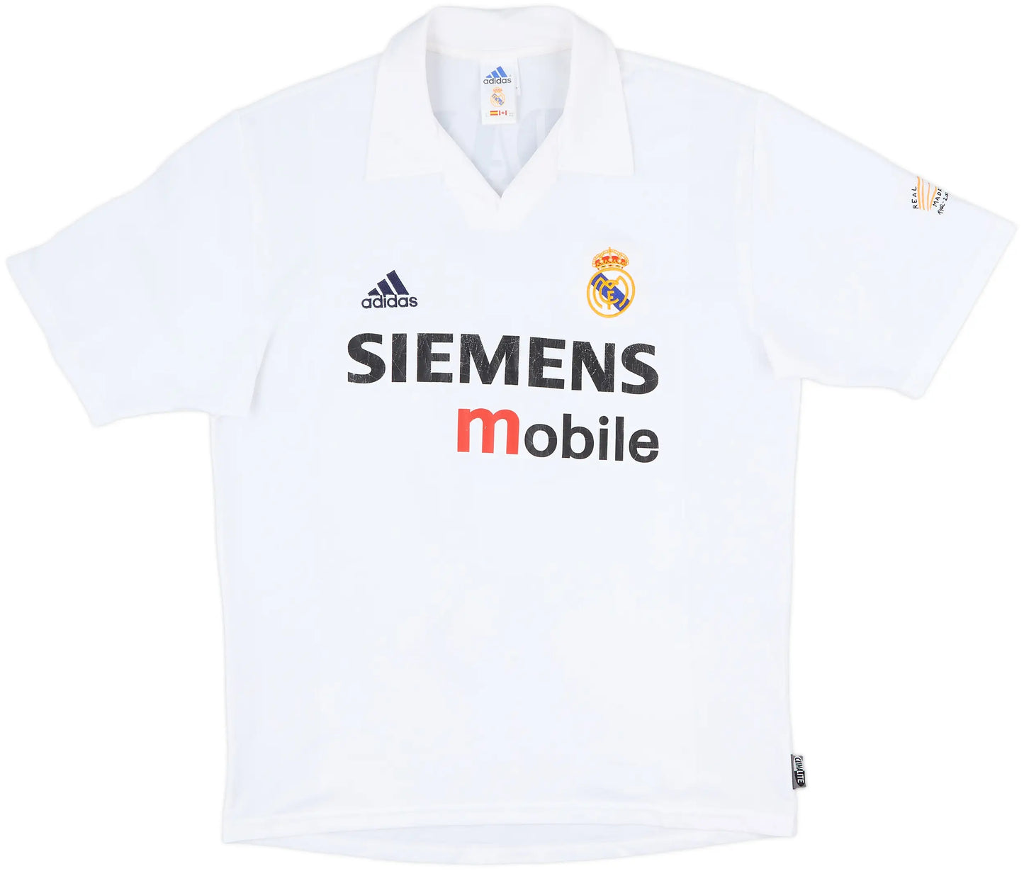 Men's Real Madrid 2002/03 (Centenary Home) Retro Jersey