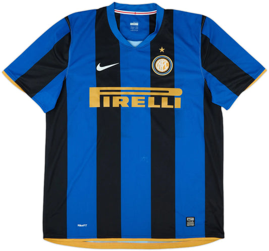 Men's Inter Milan 2008/09 (Home) Retro Jersey