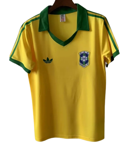 Men's Brazil 1978 (Home) Retro Jersey