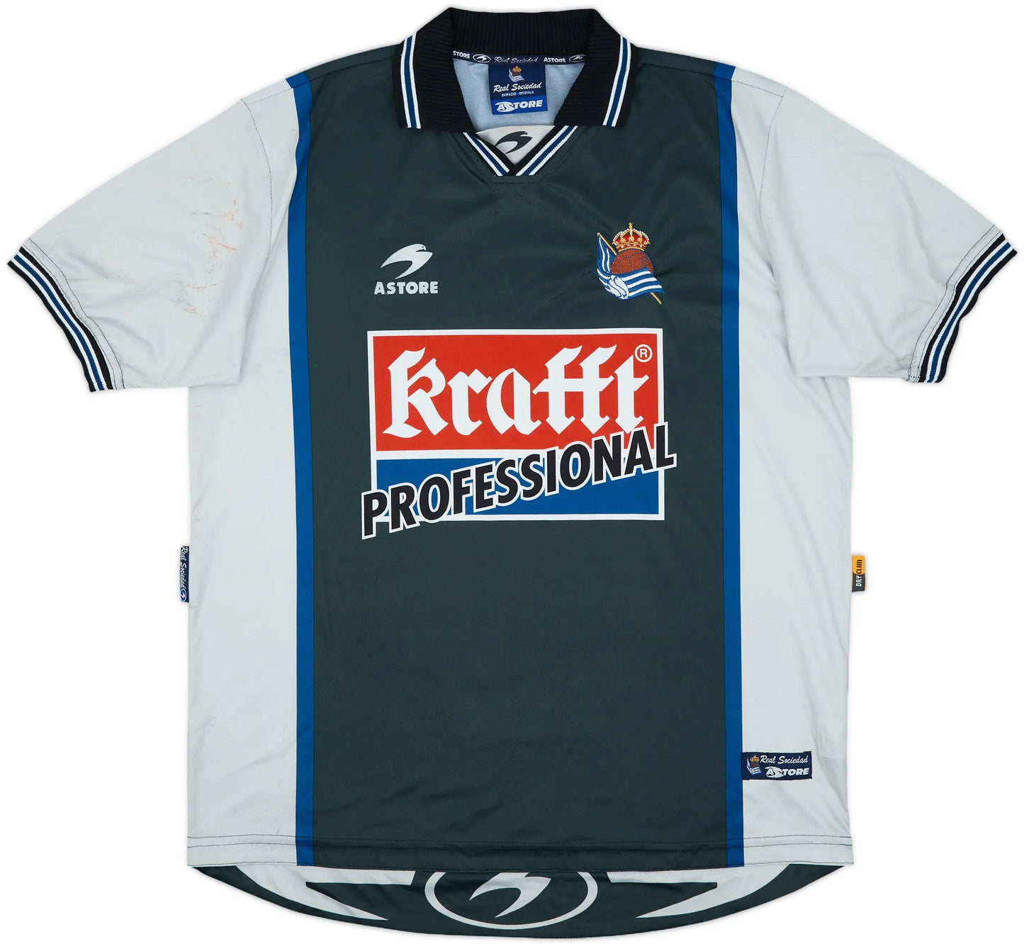 Men's Real Sociedad 2000/01 (Away) Retro Jersey