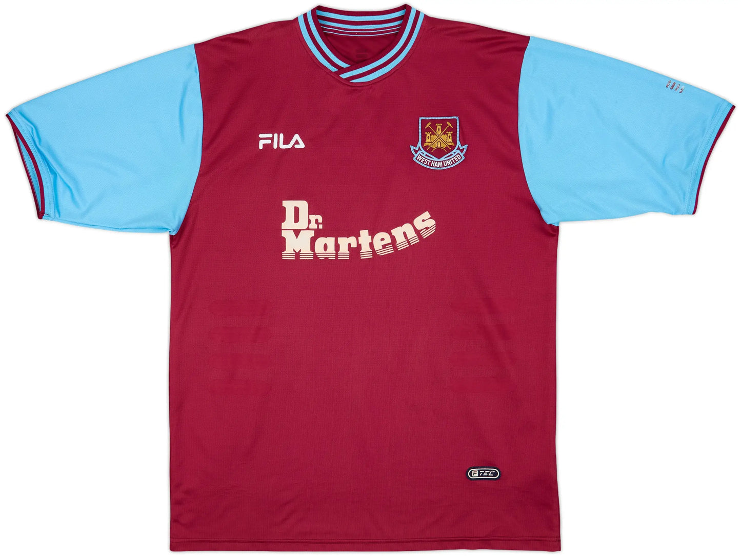 Men's West Ham 2001/03 (Home) Retro Jersey