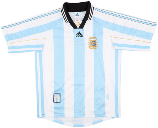 Men's Argentina 1998 (Home) Retro Jersey