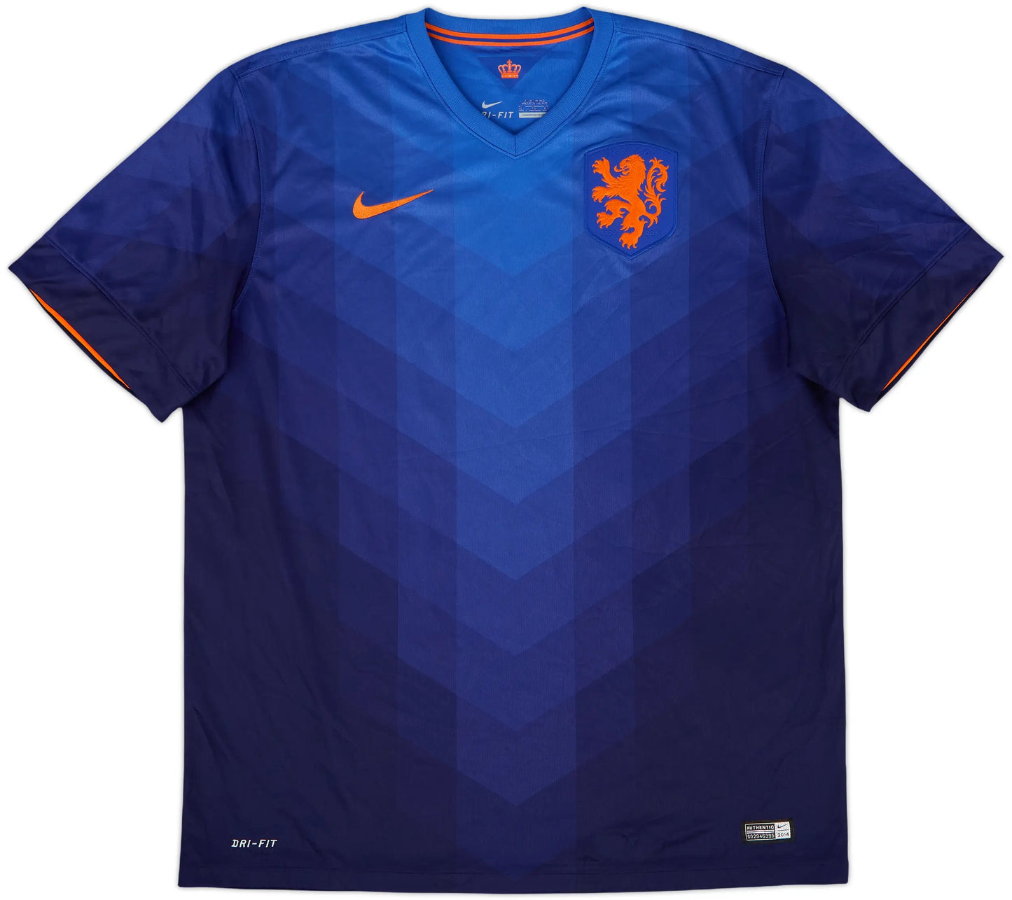 Men's Netherlands 2014 (Away) Retro Jersey