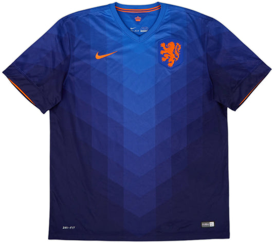 Men's Netherlands 2014 (Away) Retro Jersey