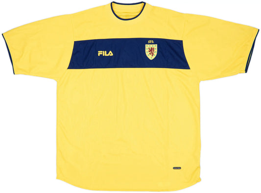 Men's Scotland 2002 (Away) Retro Jersey