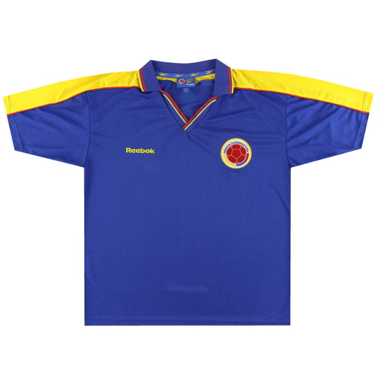 Men's Colombia 1998 (Away) Retro Jersey