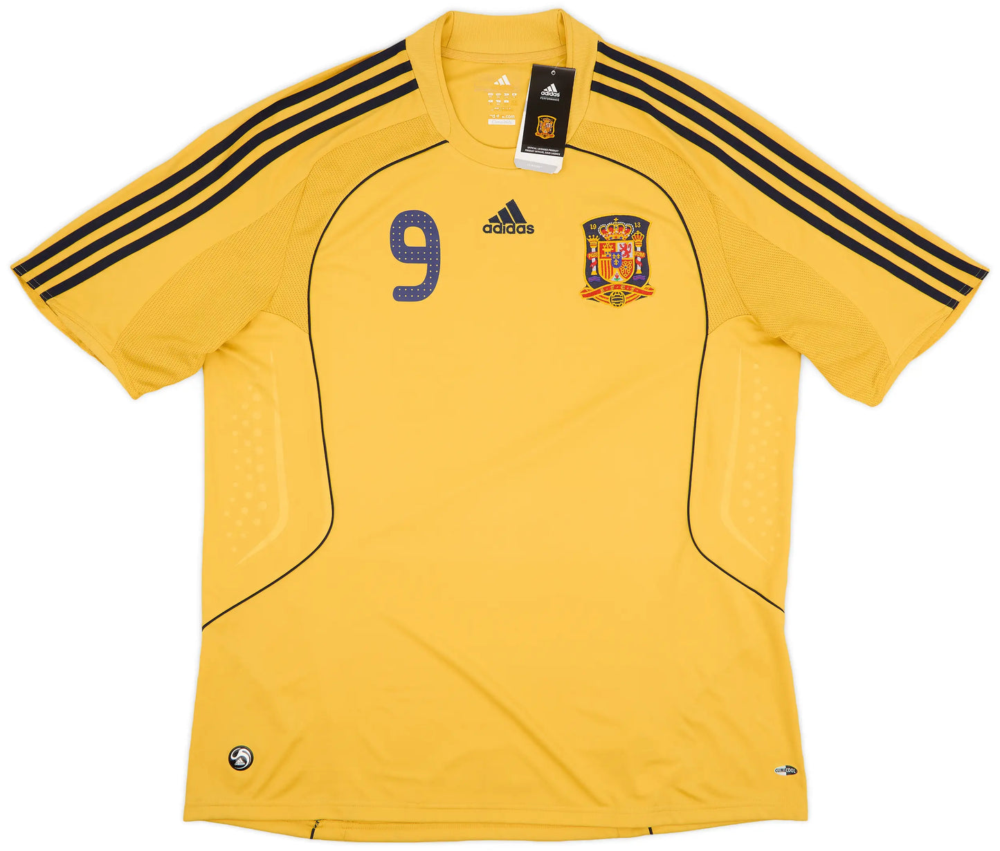 Men's Spain 2008 (Away) Retro Jersey