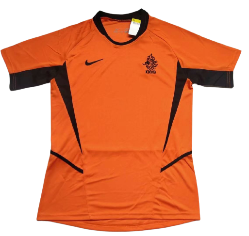 Men's Netherlands 2002 (Home) Retro Jersey
