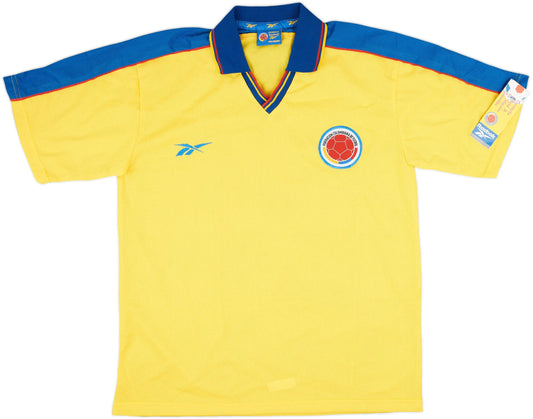 Men's Colombia 1998 (Home) Retro Jersey