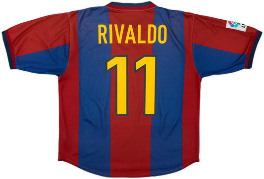Men's FC Barcelona 1998/99 (Home) Retro Jersey