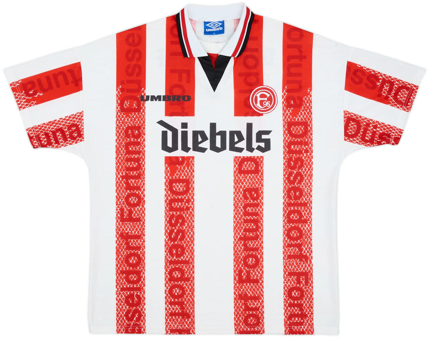Men's Fortuna Dusseldorf 1996/98 (Home) Retro Jersey