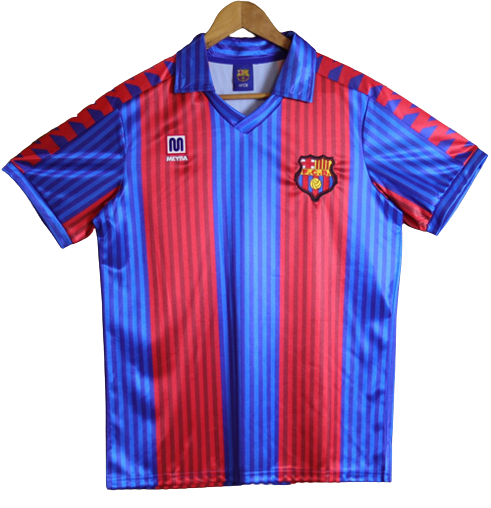 Men's FC Barcelona 1991/92 (Home) Retro Jersey