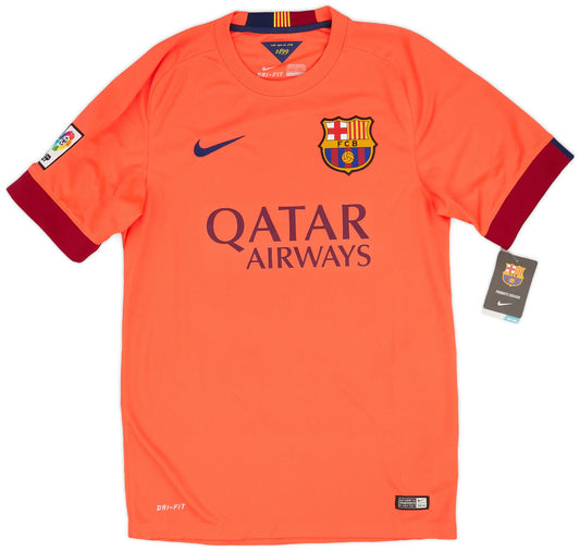Men's FC Barcelona 2014/15 (Away) Retro Jersey