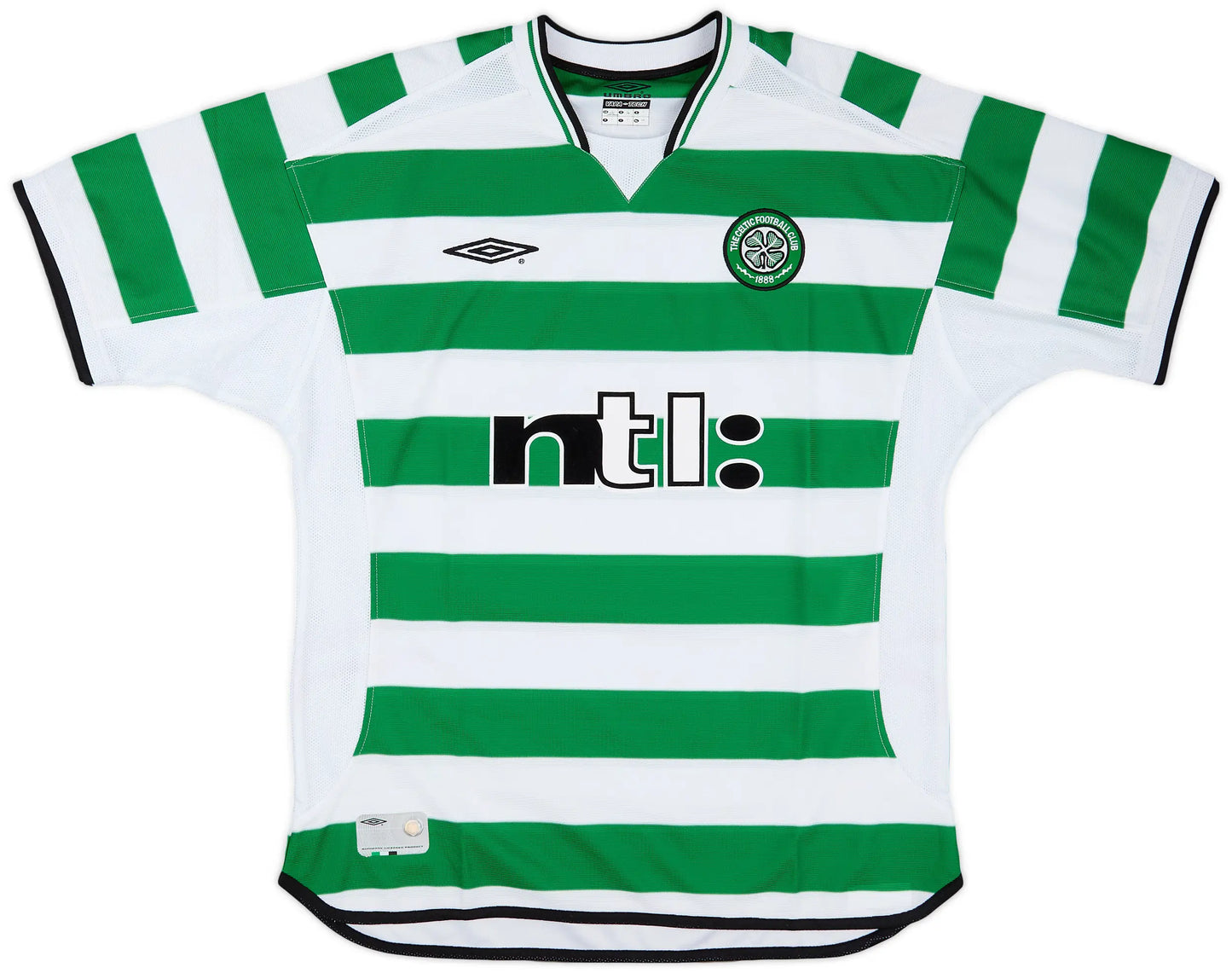 Men's Celtic FC 2002/03 (Home) Retro Jersey