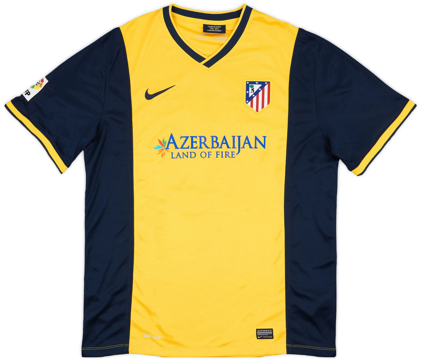 Men's Atletico Madrid 2013/14 (Away) Retro Jersey